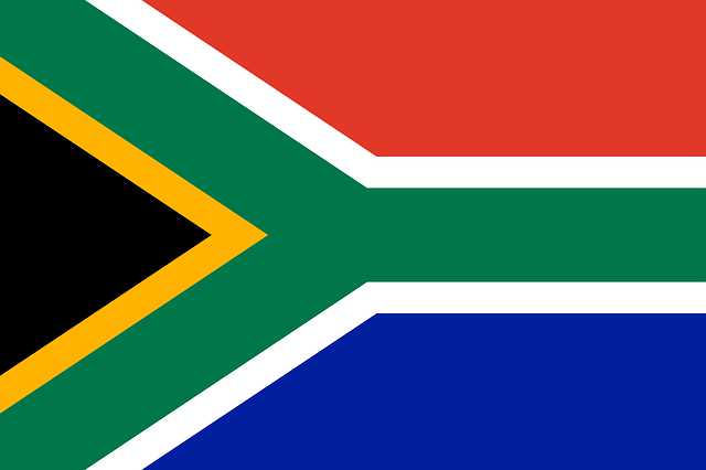 Bandera sudafrica