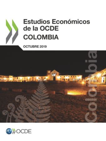 Portada del estudio: Estudios Económicos de la OCDE: Colombia 2019