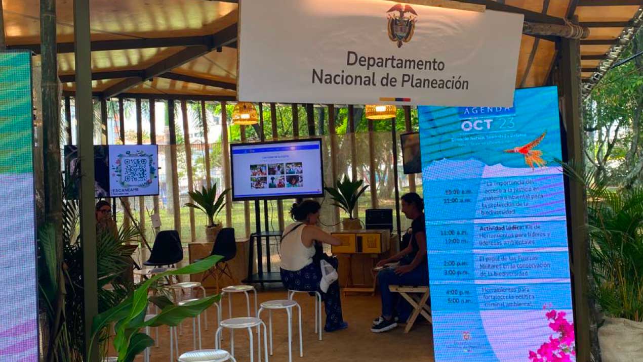 El DNP desarrolla una nutrida agenda alterna en la COP16