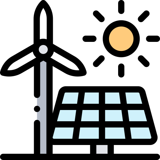 icono de paneles solares